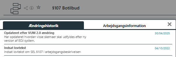Versionsstyring med ændringskommentarer
